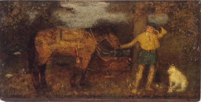 Albert Pinkham Ryder The Hunter Sweden oil painting art